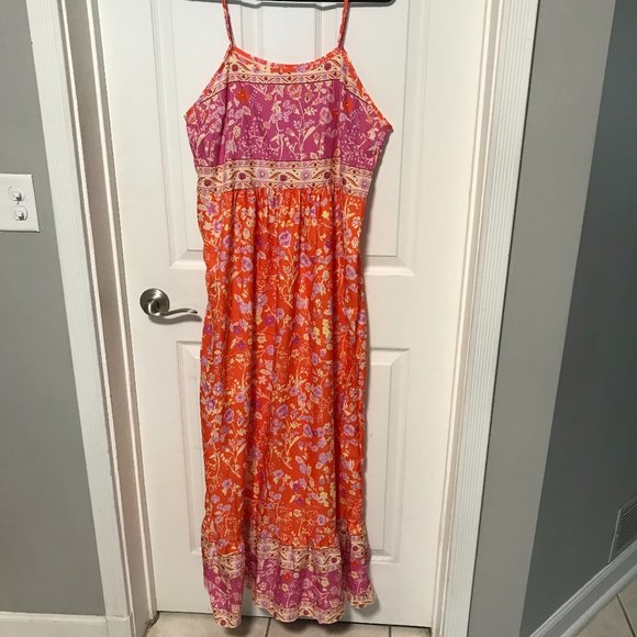 MISSLOOK: Good Condition multicolored maxi dress - Picture 1 of 12